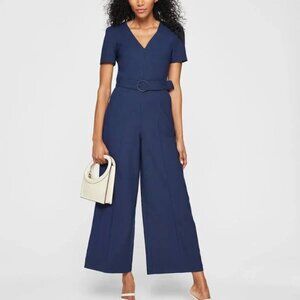 Club Monaco Navy Jumpsuit with Belt